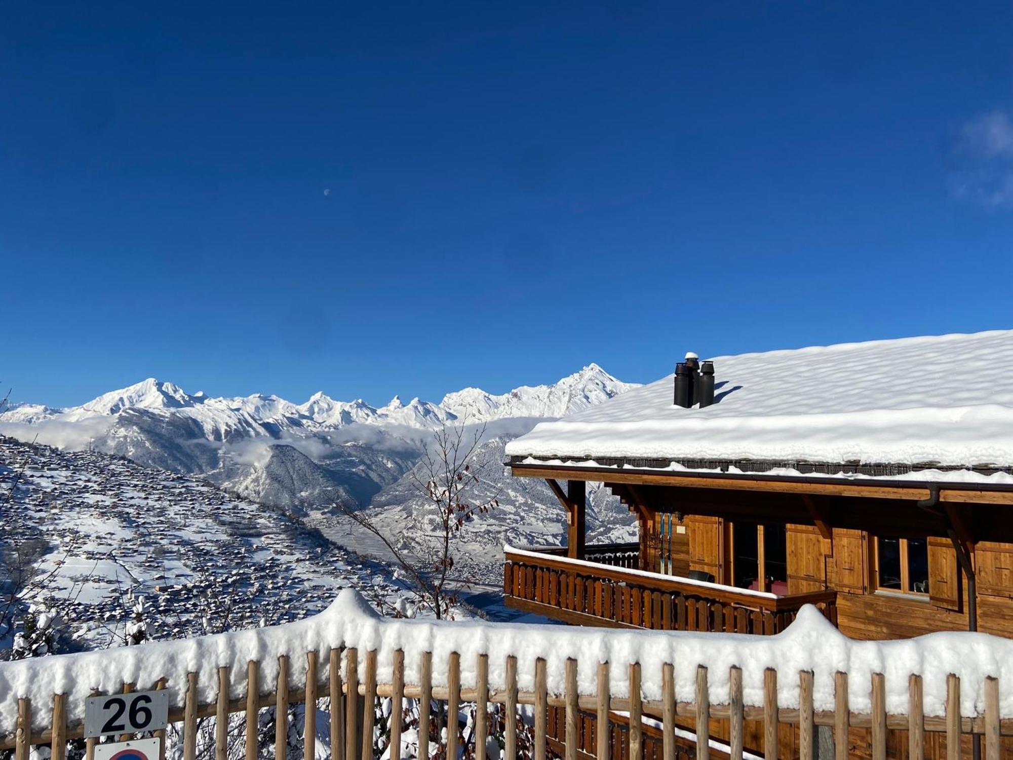 Le Preyet Villa Veysonnaz Buitenkant foto