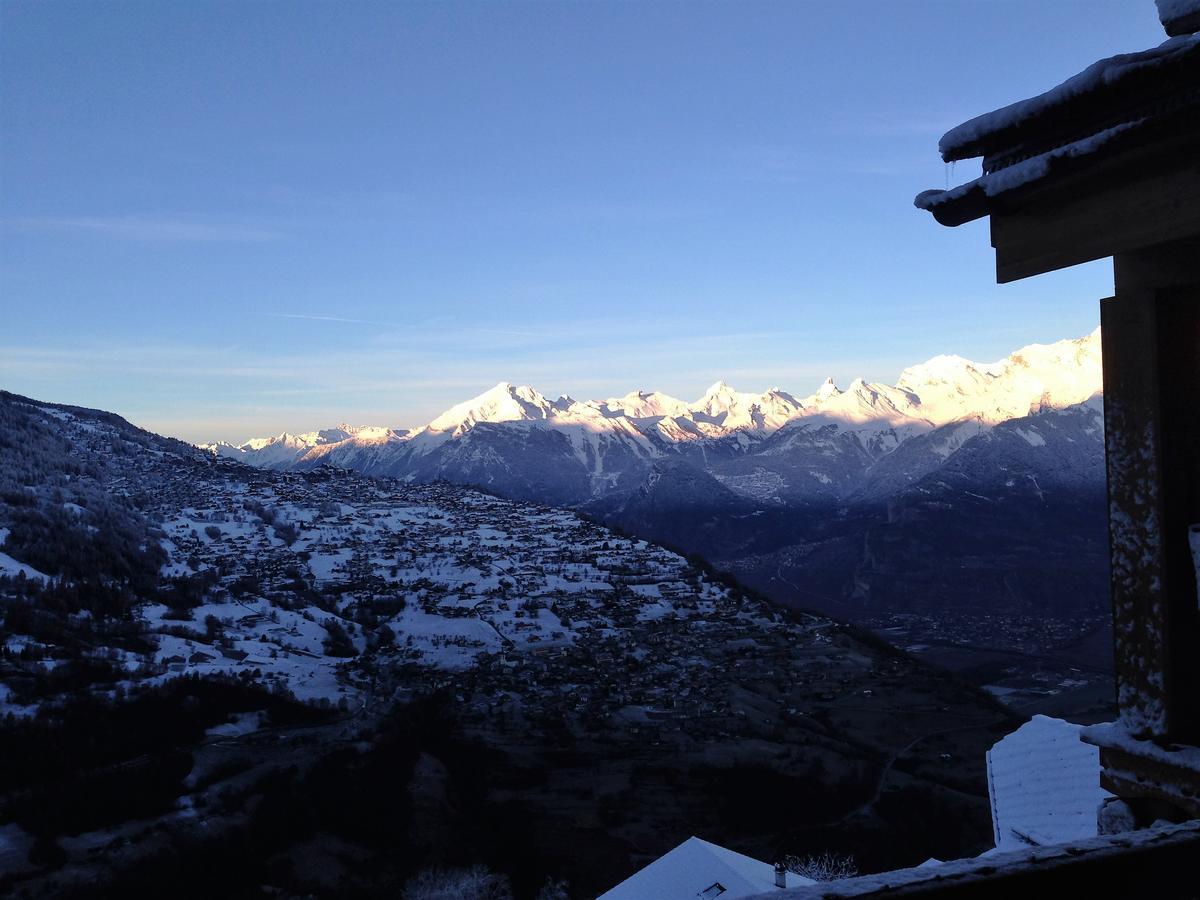 Le Preyet Villa Veysonnaz Buitenkant foto